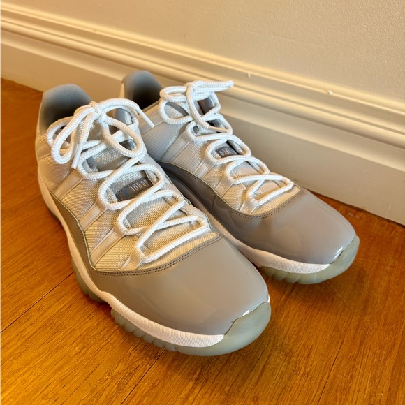 Nike Air Jordan 11 Retro Low "White Cement" Blue AV2187-140 Men's US 13 *no box* - Picture 2 of 7